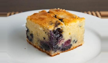 Blueberry Mochi Cake